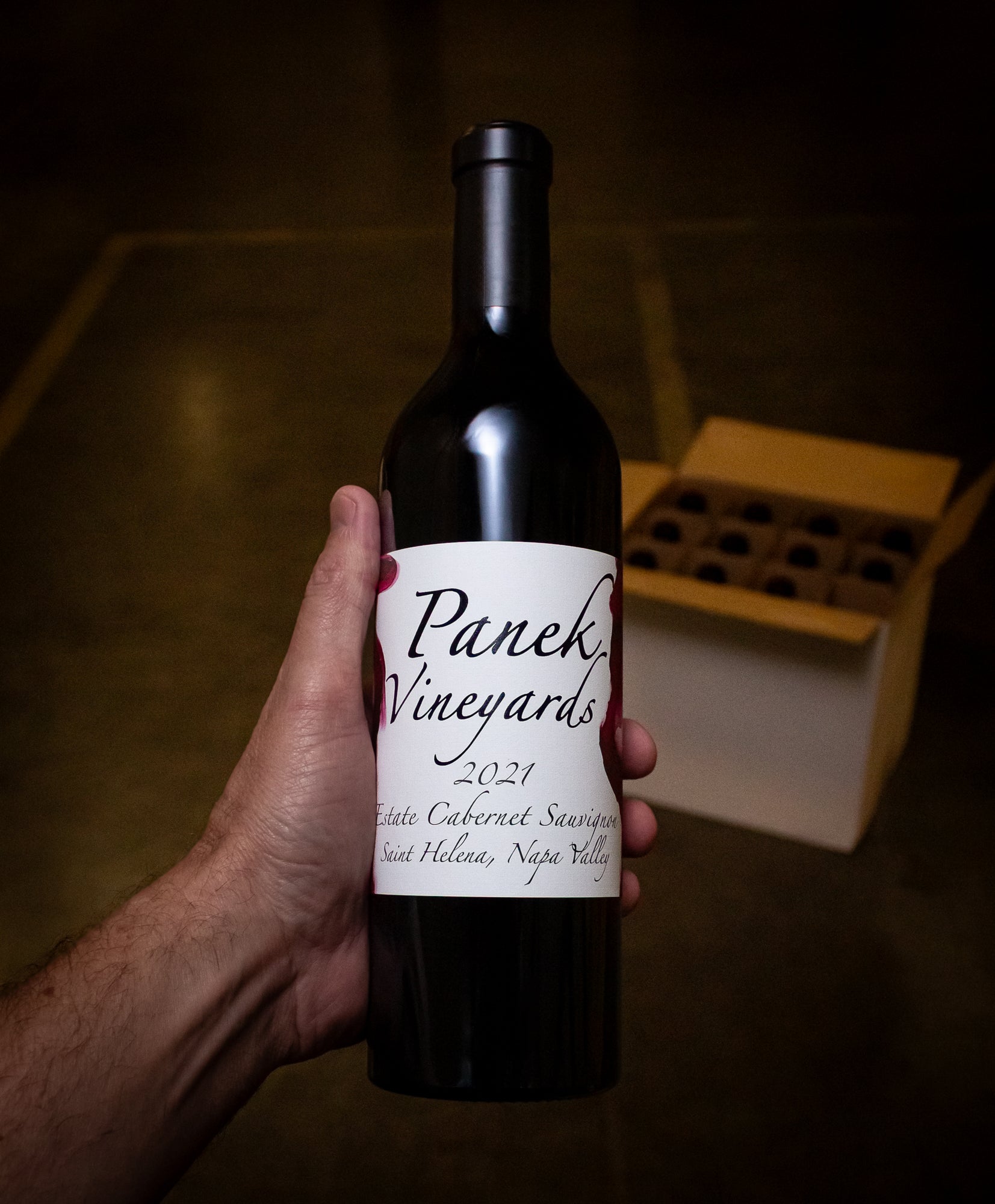 Panek Vineyards Cabernet Sauvignon Estate St Helena Napa Valley 2021