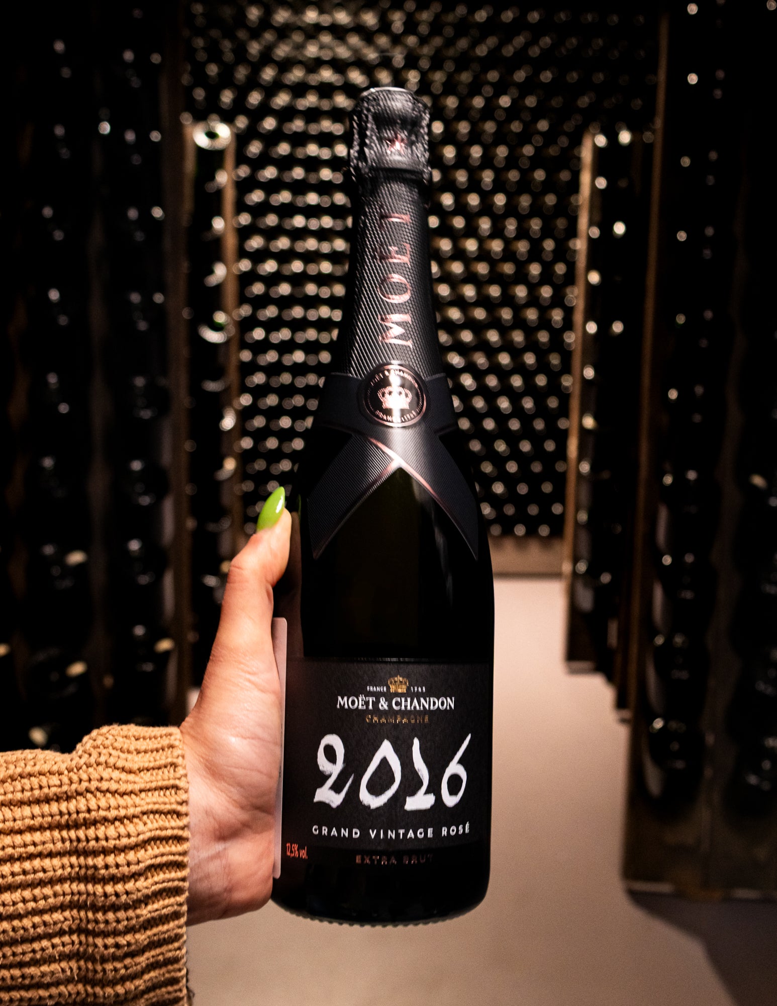 Champagne Moet Brut Rosé Grand Vintage 2016
