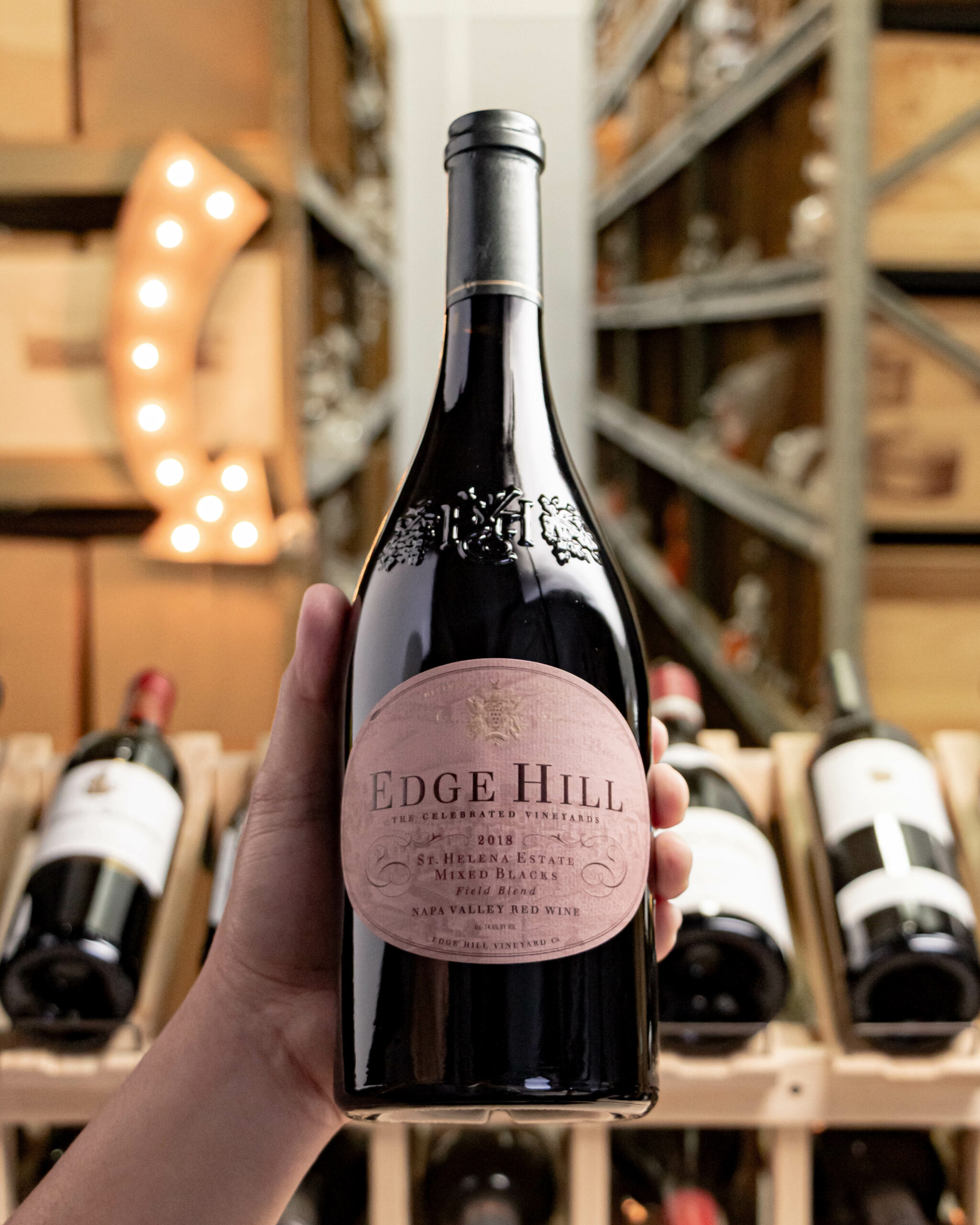 Edge Hill Red Blend Mixed Blacks Napa Valley 2018