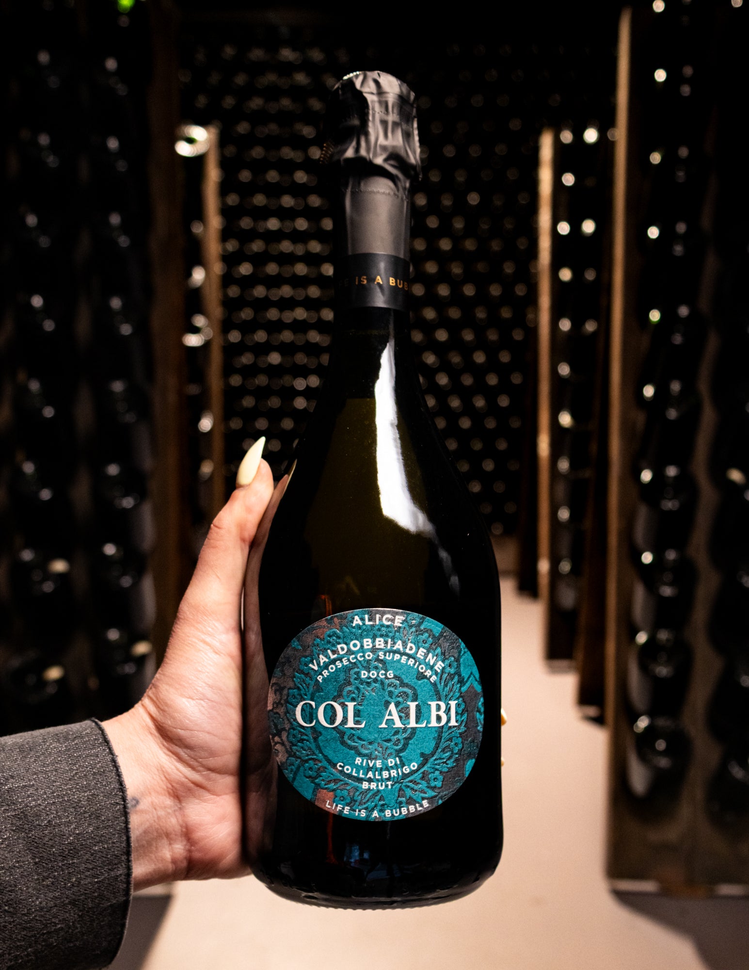 Le Vigne di Alice Col Albi Brut Rive di Collalbrigo Prosecco Superiore Valdobbiadene 2023