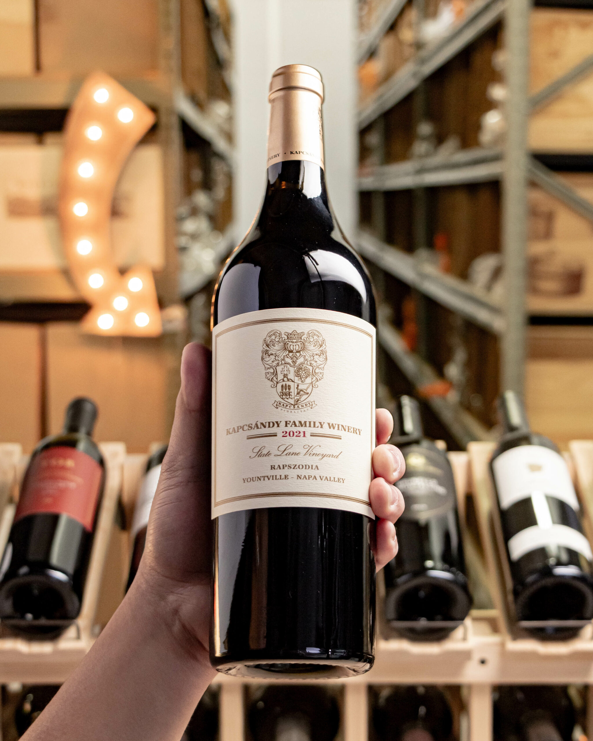 Kapcsándy Cabernet Franc Rapszodia Yountville Napa Valley 2021