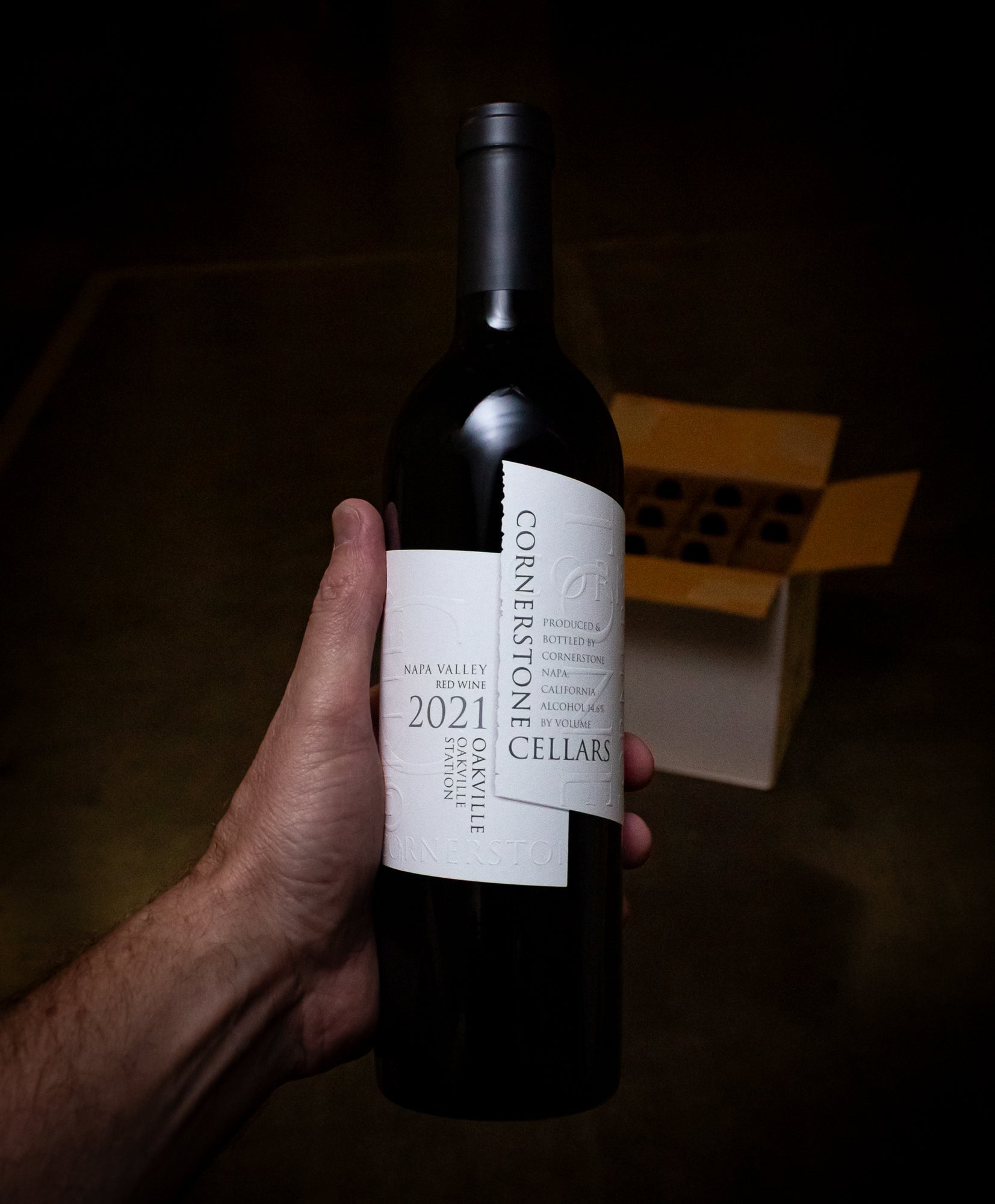 Cornerstone Cellars Red Wine Oakville Station Vineyard Oakville Napa Valley 2021
