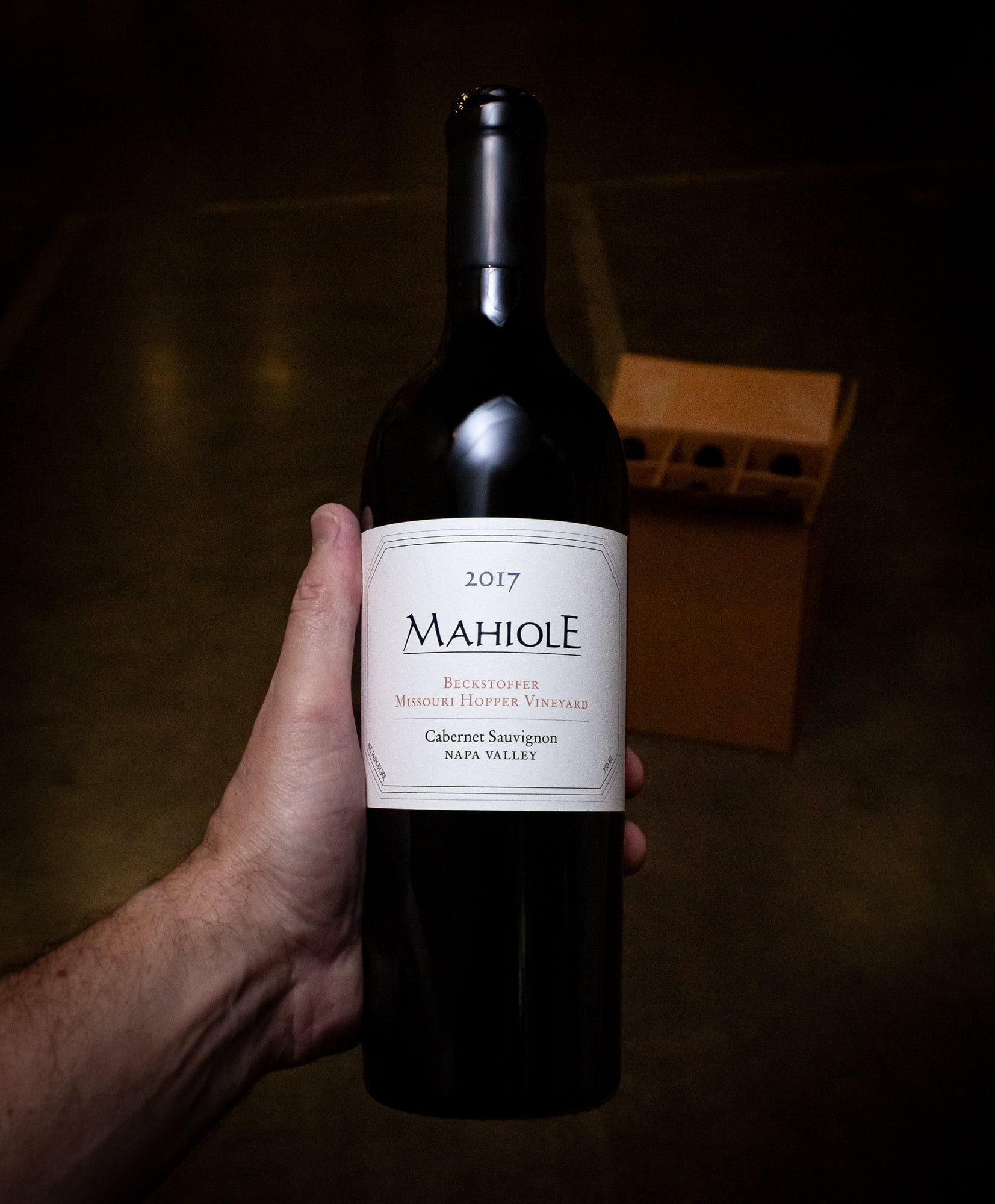 MAHIOLE Cabernet Sauvignon Beckstoffer Missouri Hopper Vineyard Napa Valley 2017