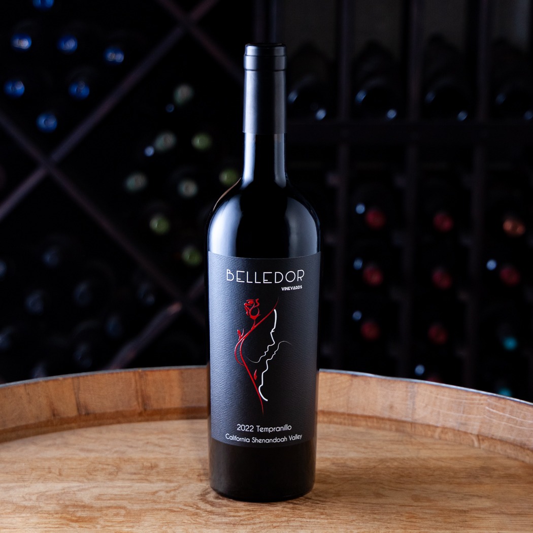 Belledor Vineyards Tempranillo Shenandoah Valley 2022