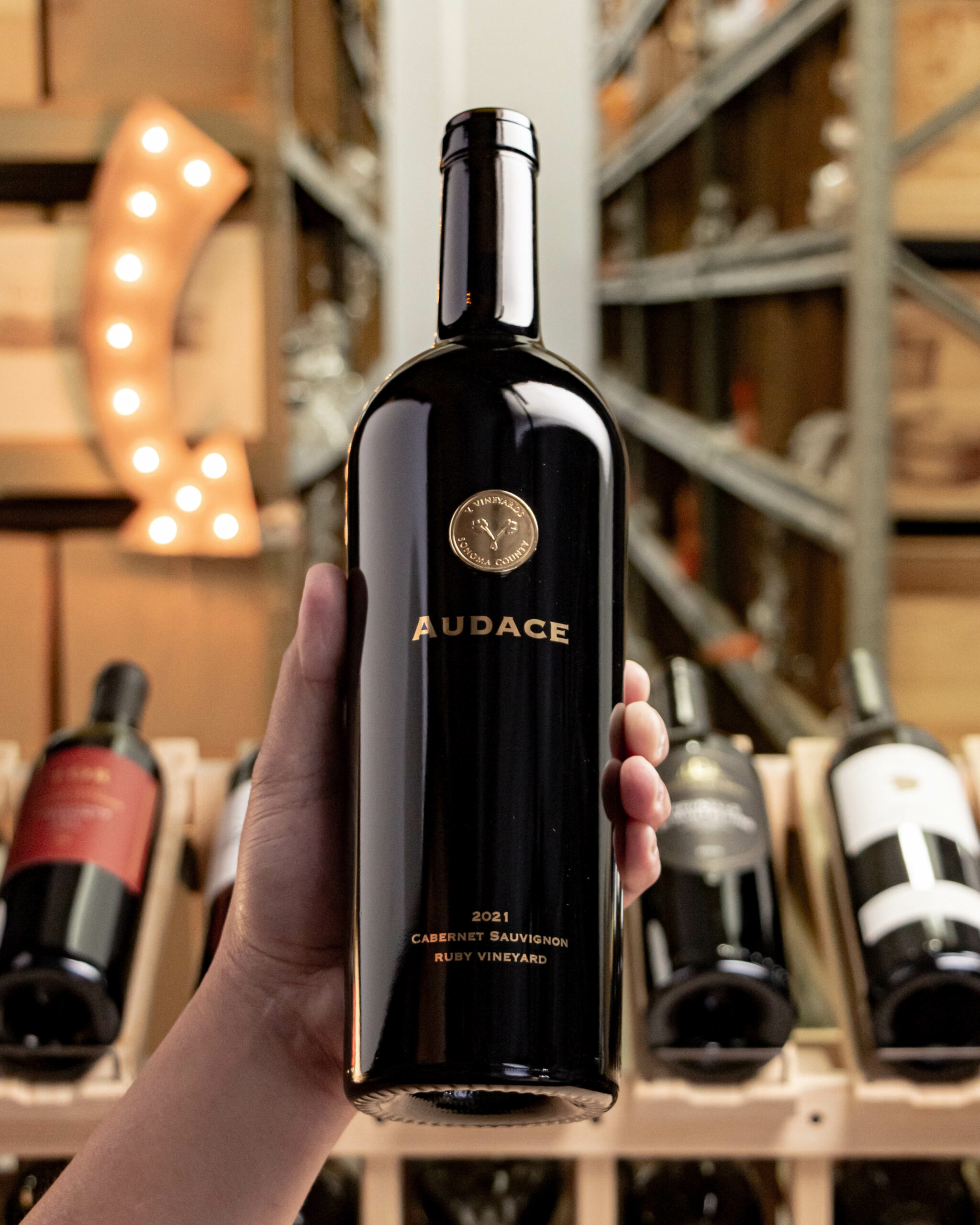 V. Vineyards Cabernet Sauvignon Audace Ruby Vineyard Sonoma County 2021
