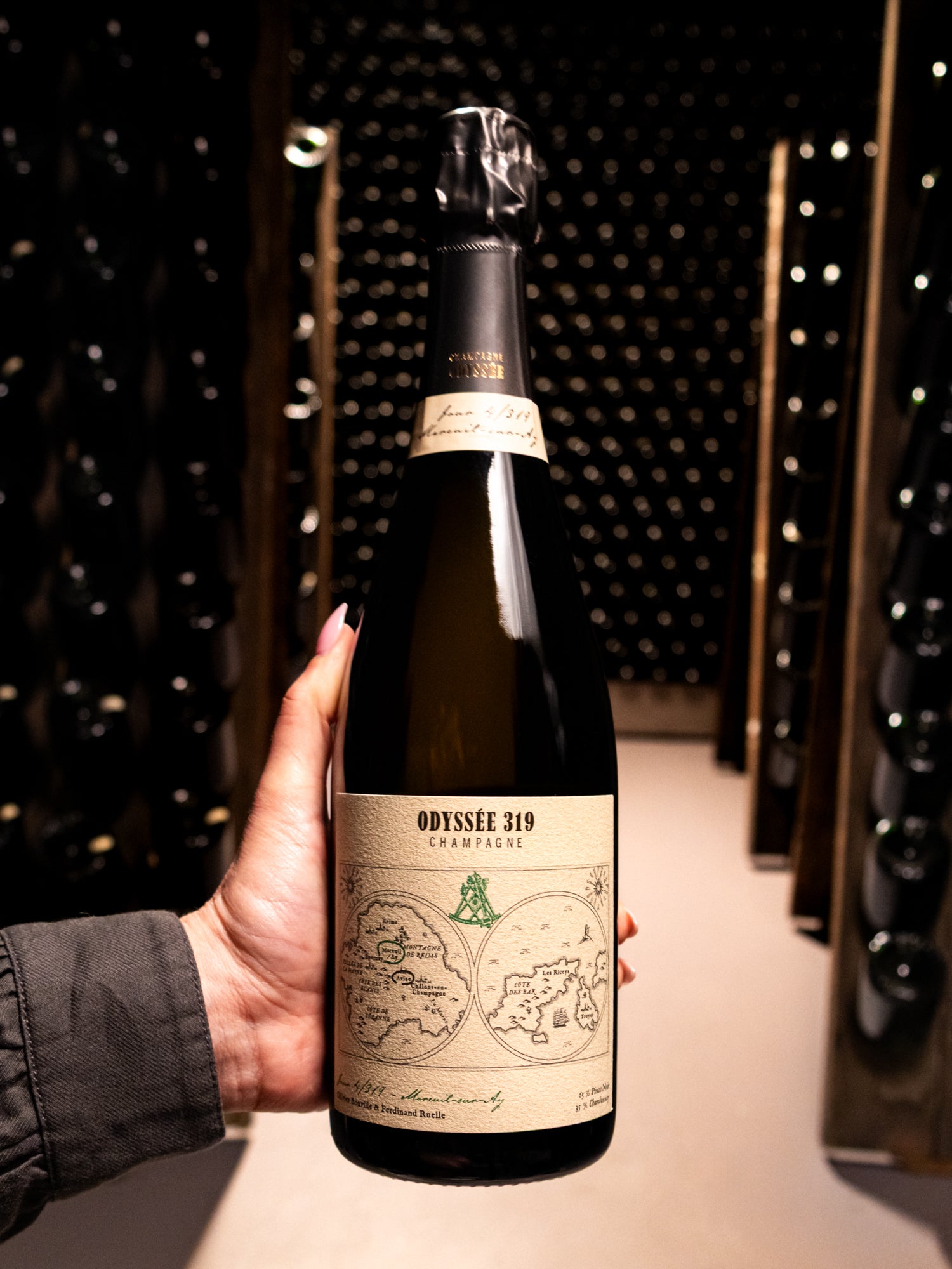 Champagne Odyssée 319 Jour 4 Mareuil sur Ay Extra Brut Premier Cru NV