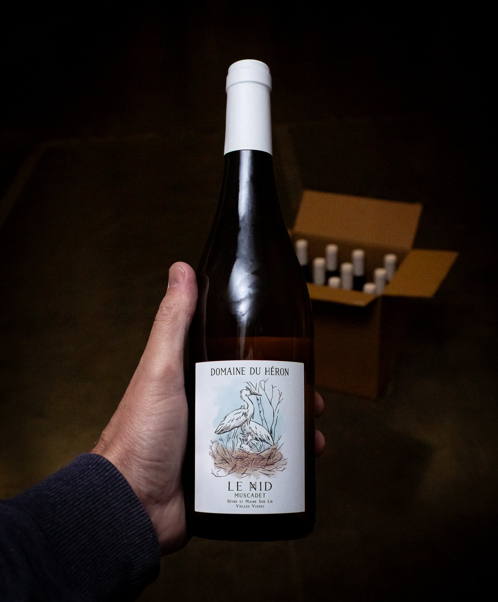 Domaine du Héron Le Nid Vieilles Vignes Muscadet Sèvre-et-Maine Sur Lie 2023