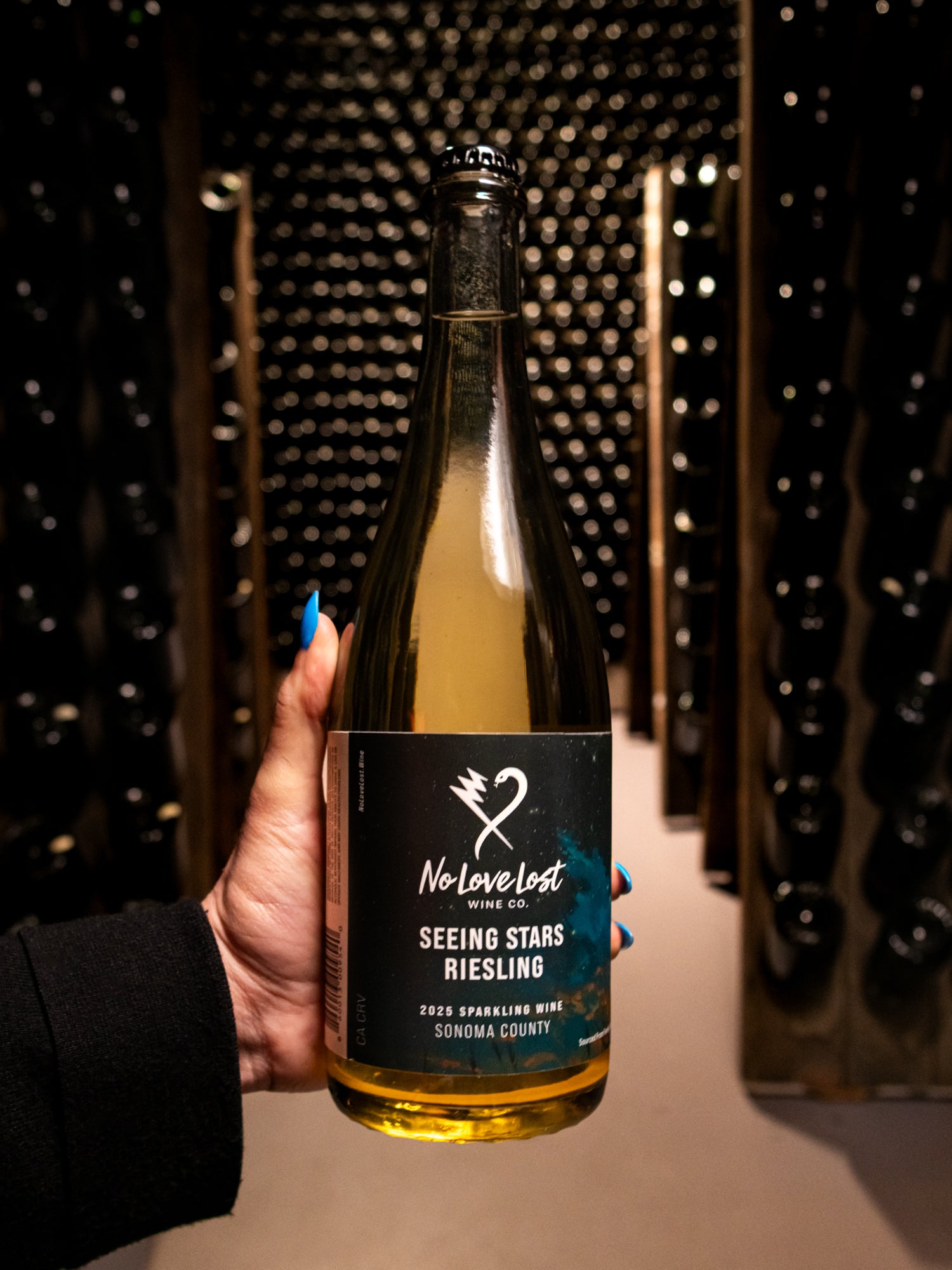 No Love Lost Sparkling Riesling Seeing Stars Sonoma County 2025