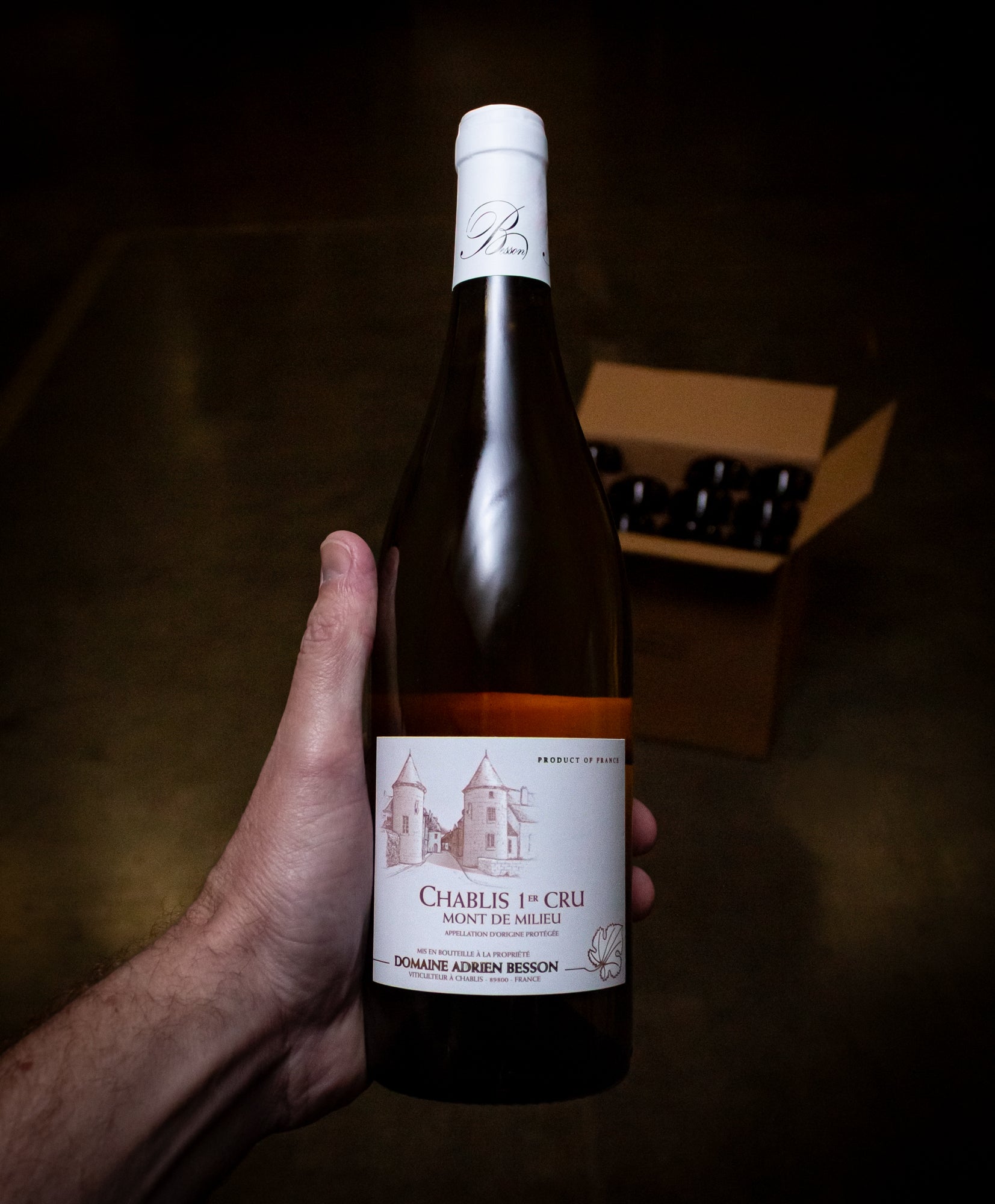 Domaine Besson Chablis Mont de Milieu Premier Cru 2023