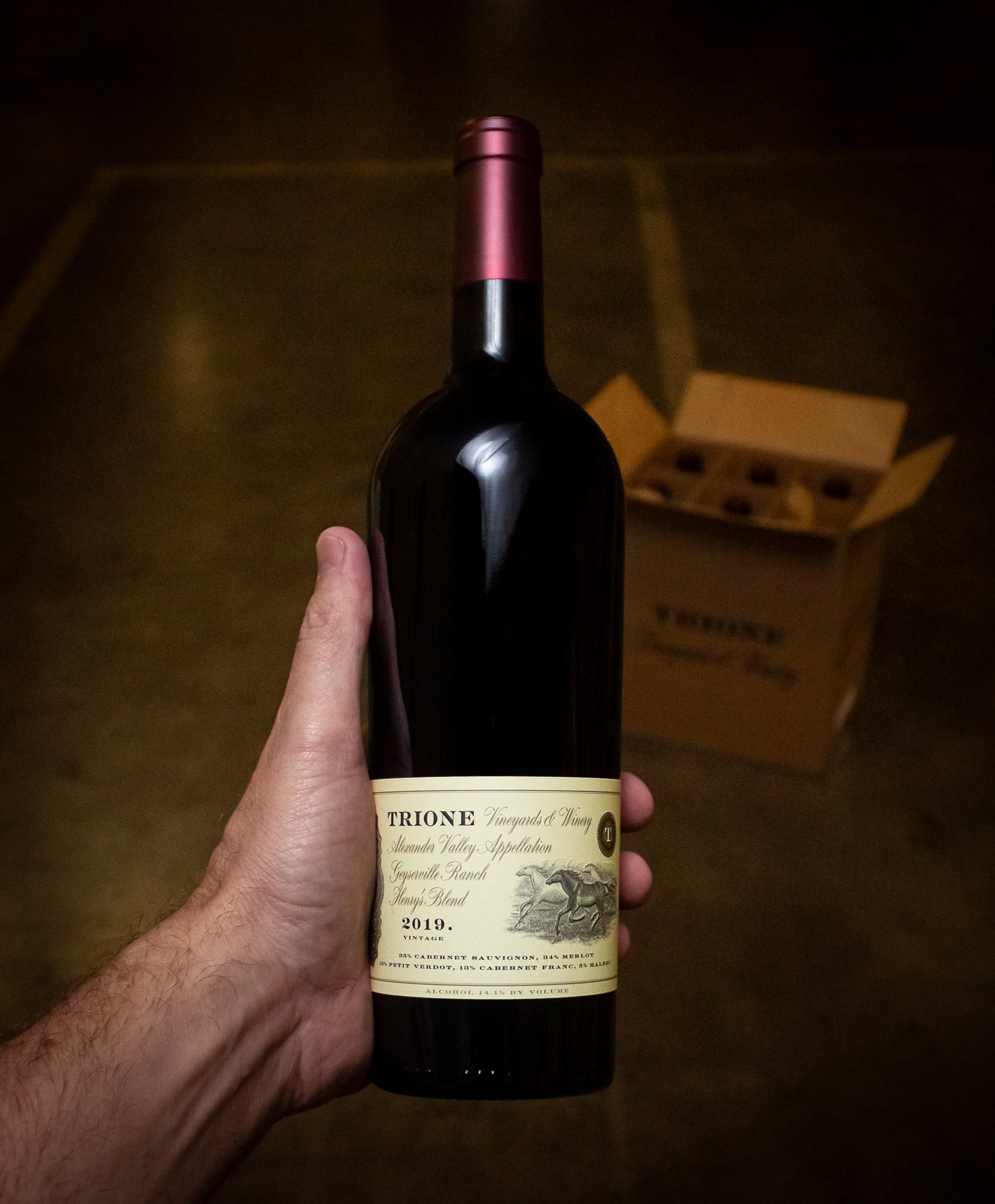 Trione Vineyards Henry's Red Blend Geyserville Ranch Alexander Valley 2019