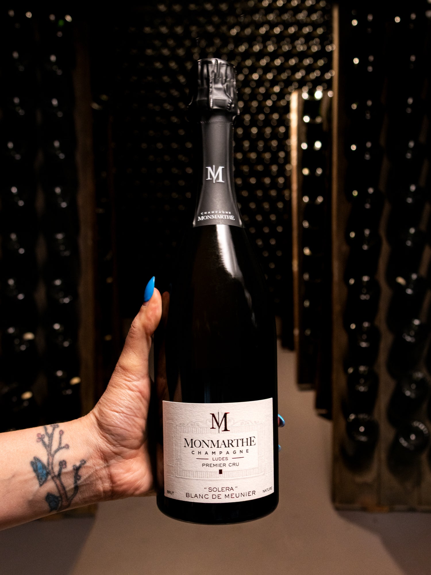 Champagne Monmarthe Solera Meunier Blanc de Meunier NV