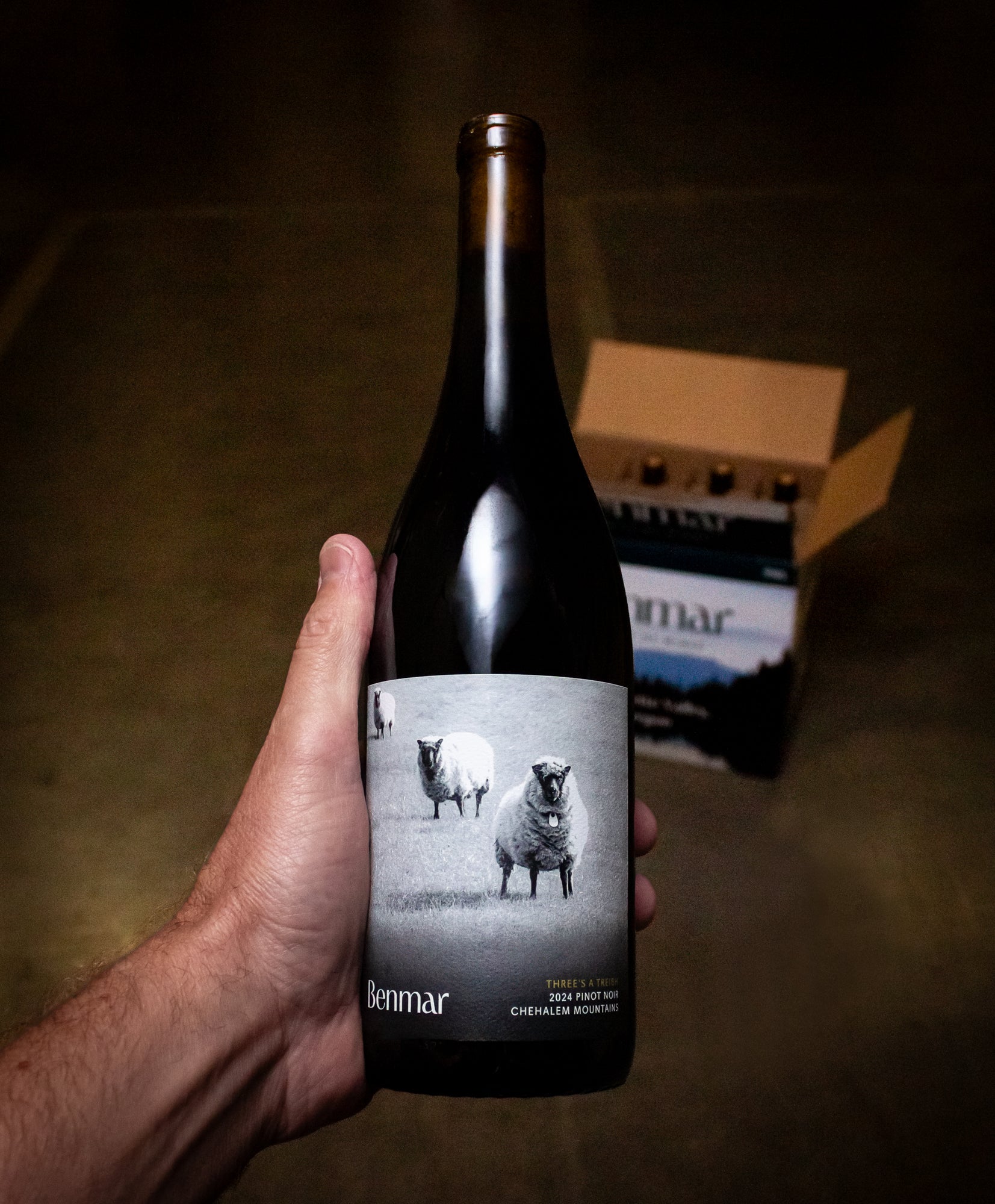 Benmar Pinot Noir Three's a Treibh Chehalem Mountains Willamette Valley 2024