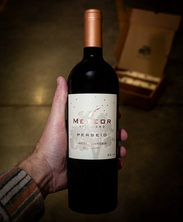 Meteor Vineyard Cabernet Sauvignon Perseid Napa Valley 2014