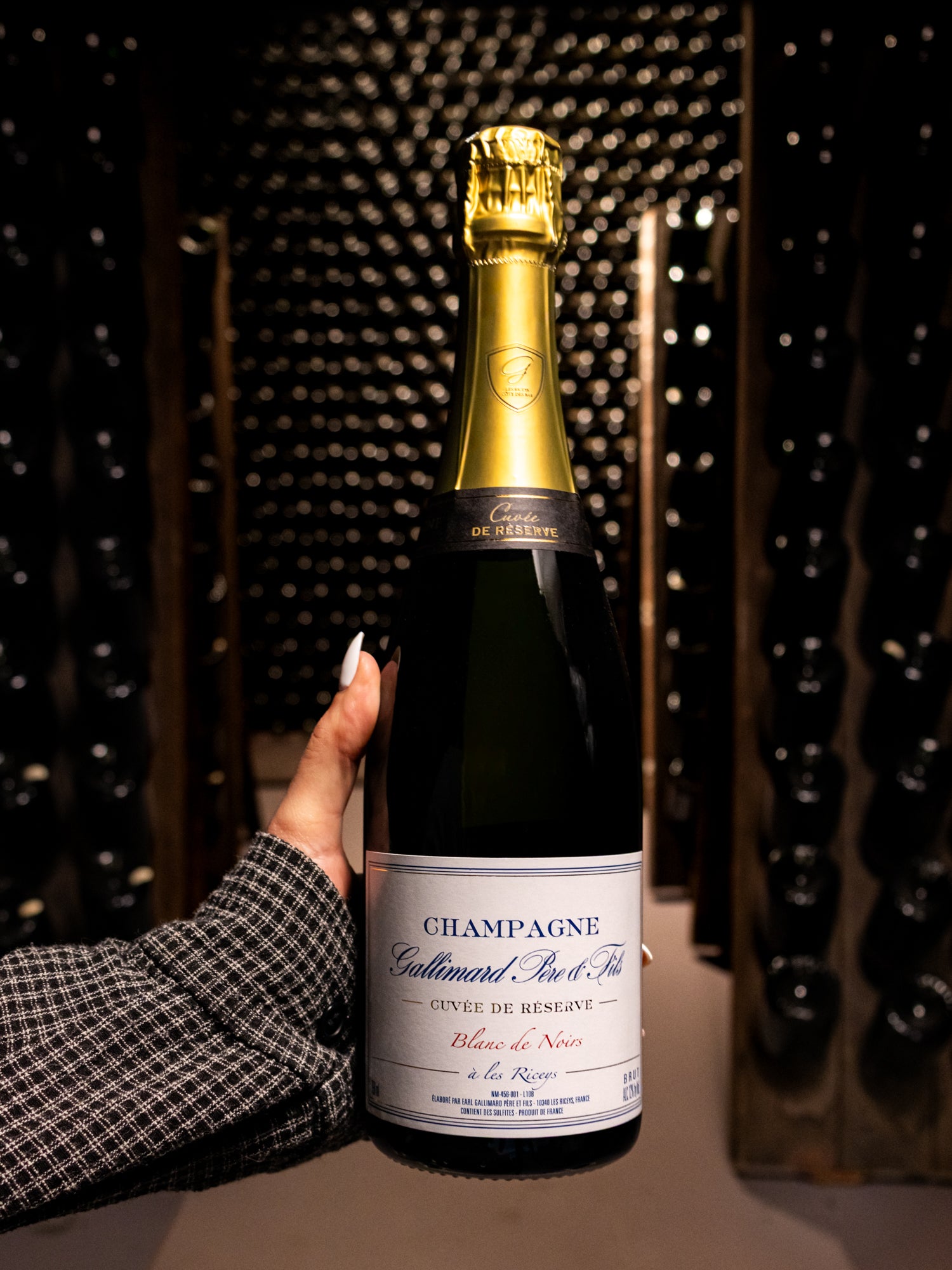 Champagne Gallimard Père & Fils Blanc de Noirs Cuvée de Réserve Les Riceys Brut NV