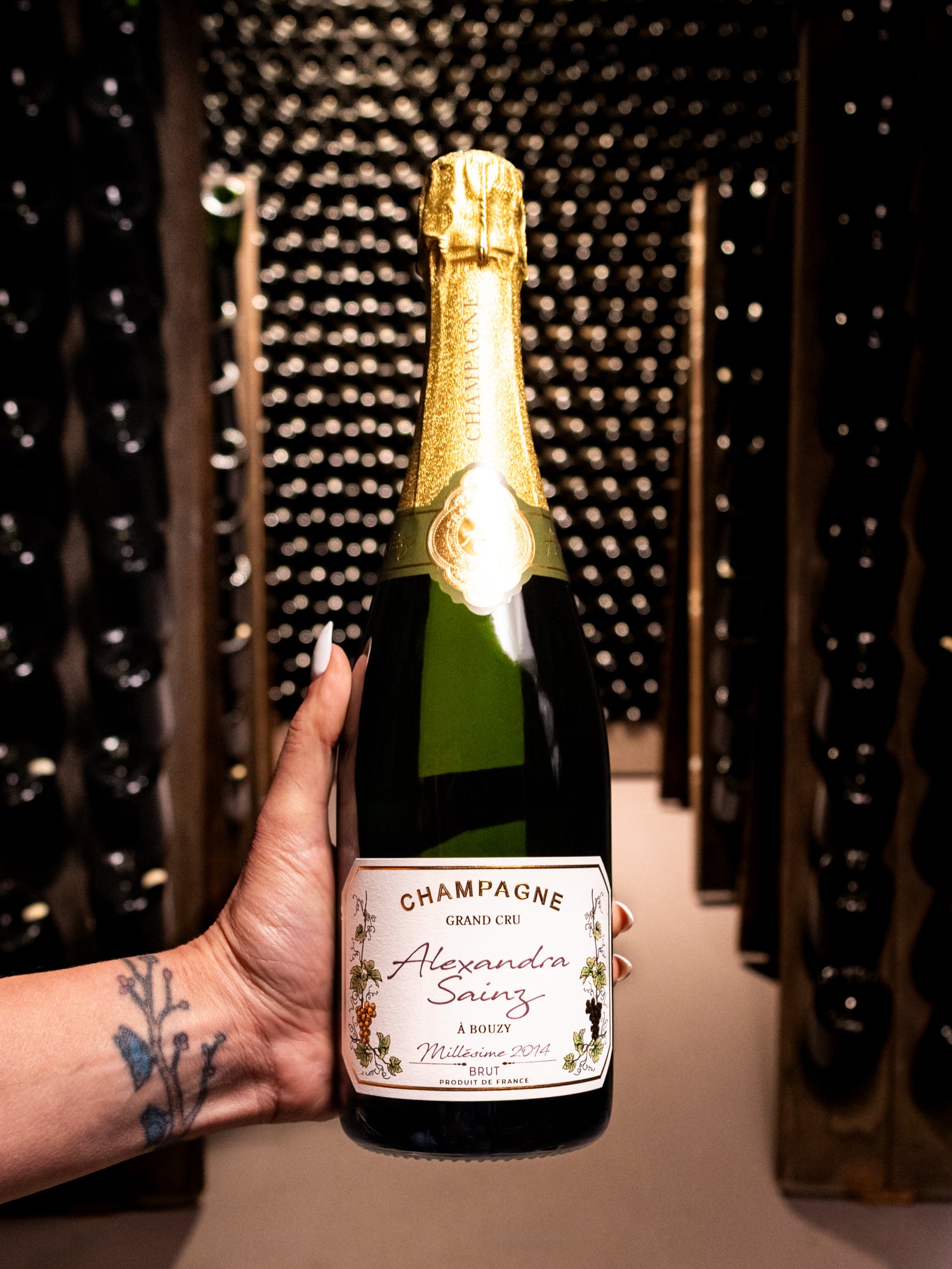 Champagne Alexandra Sainz Millésime Brut Bouzy Grand Cru 2014