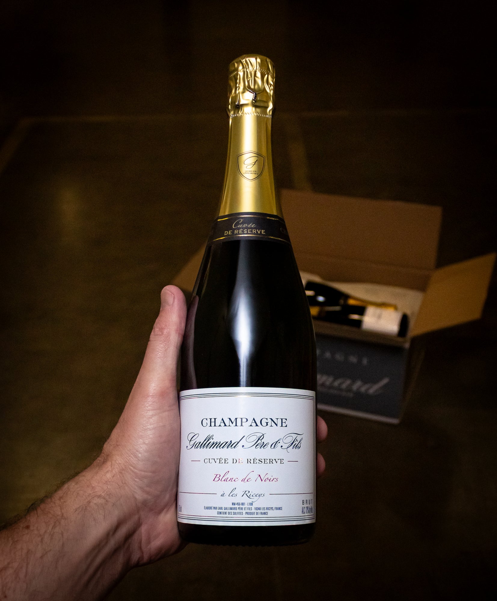 Champagne Gallimard Père & Fils Blanc de Noirs Cuvée de Réserve Les Riceys Brut NV (ND)