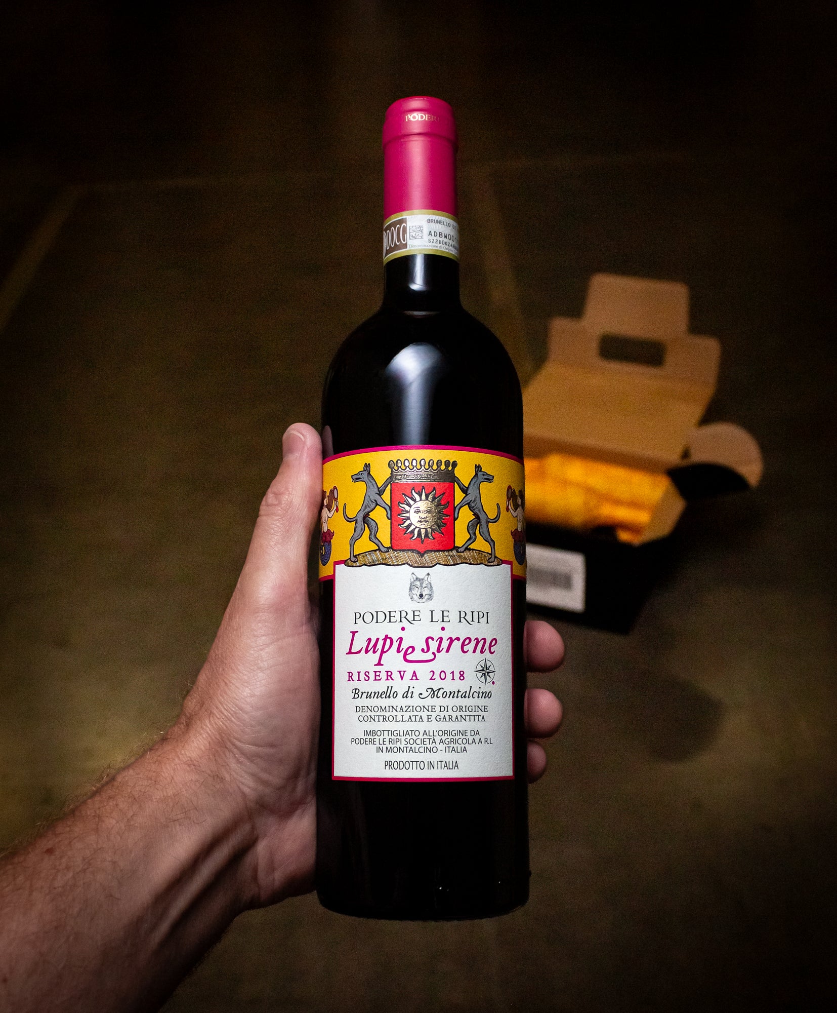 Podere le Ripi Lupi e Sirene Brunello di Montalcino Riserva 2018