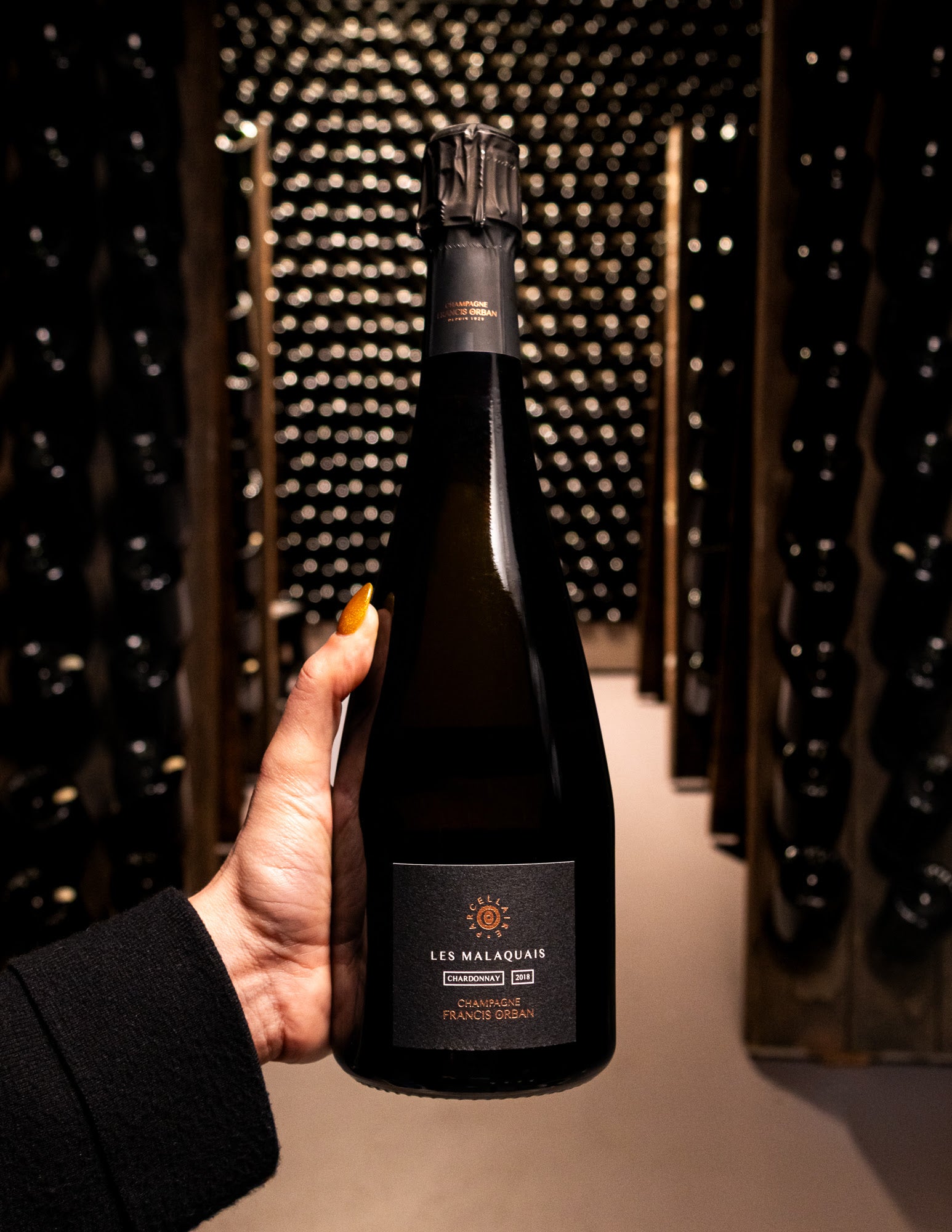 Champagne Francis Orban Chardonnay Cuvée Parcellaire Les Malaquais Brut 2018