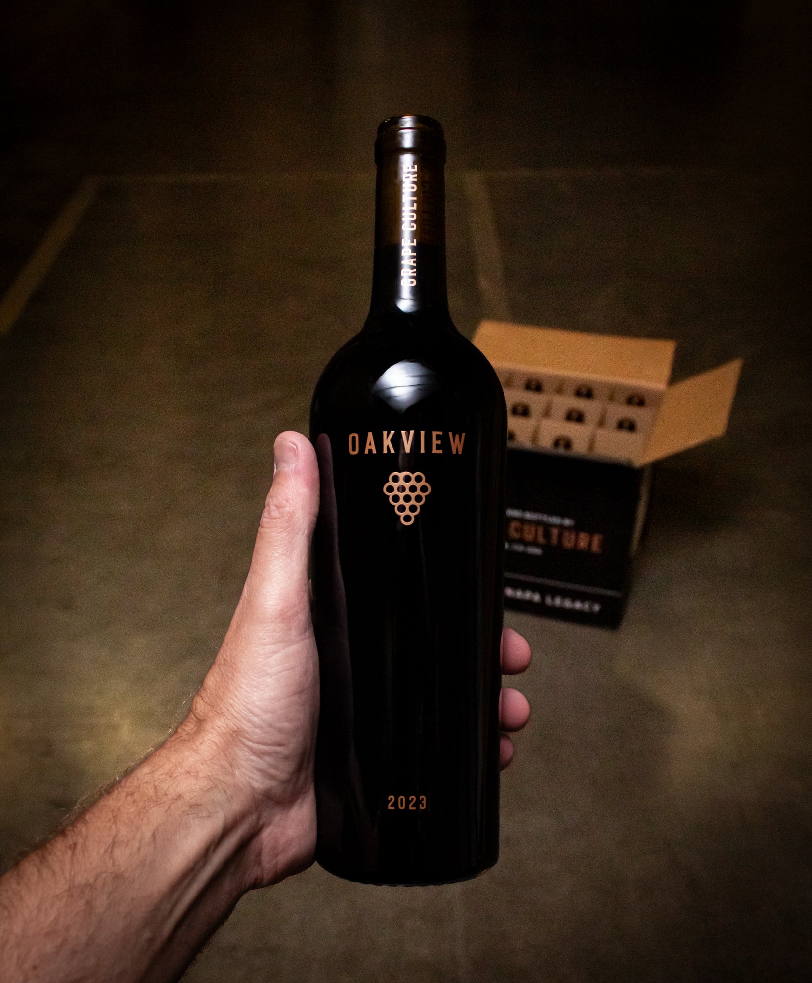 Grape Culture Cabernet Sauvignon Oakview Vineyard Oakville Napa Valley 2023