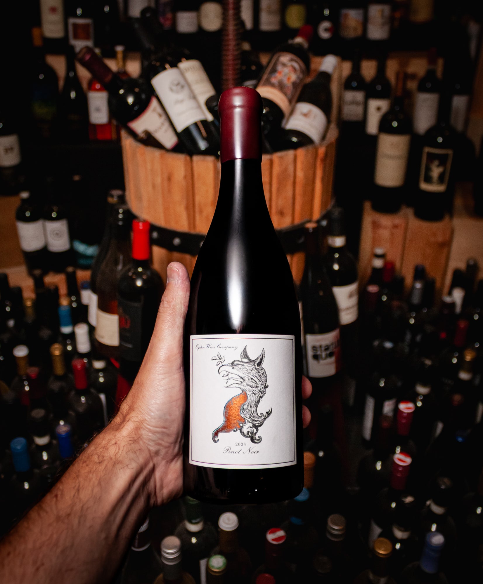 Ogden Pinot Noir R bar R Ranch Vineyard Santa Cruz Mountains 2024