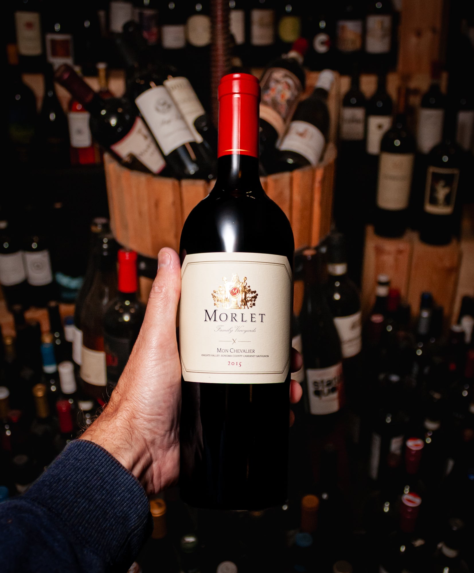 Morlet Family Vineyards Cabernet Sauvignon Mon Chevalier Knights Valley 2015