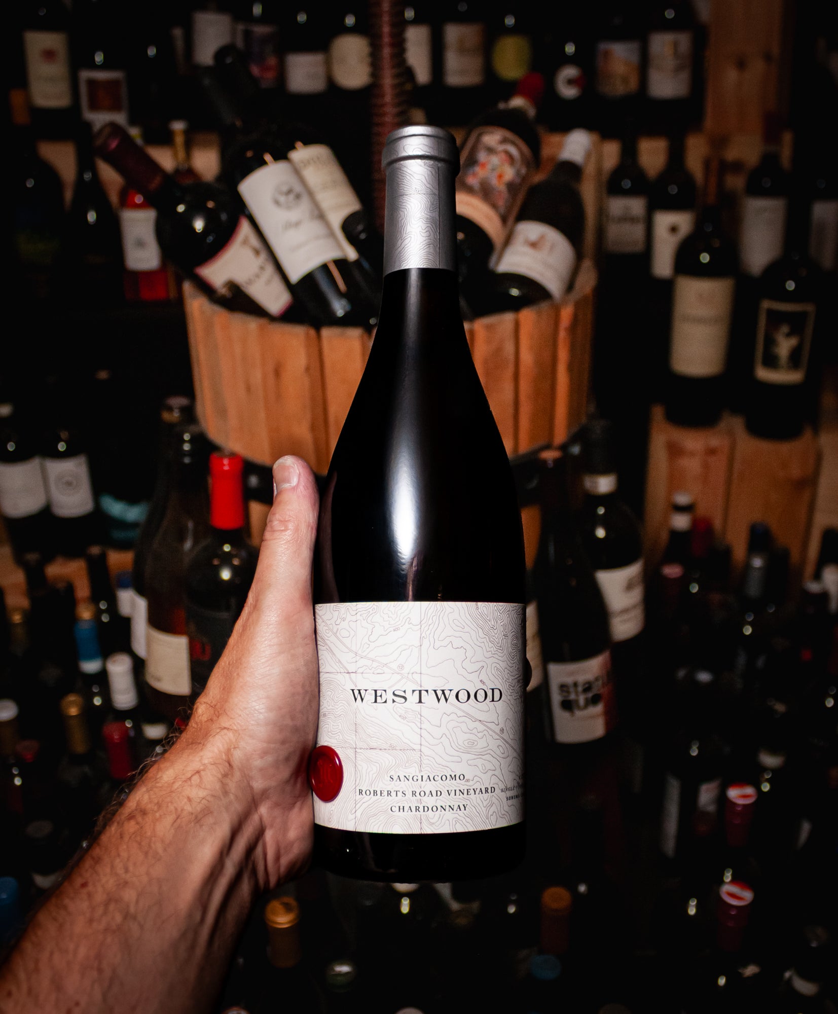 Westwood Estate Chardonnay Founder's Reserve Sangiacomo Roberts Road Vineyard Sonoma Coast 2021