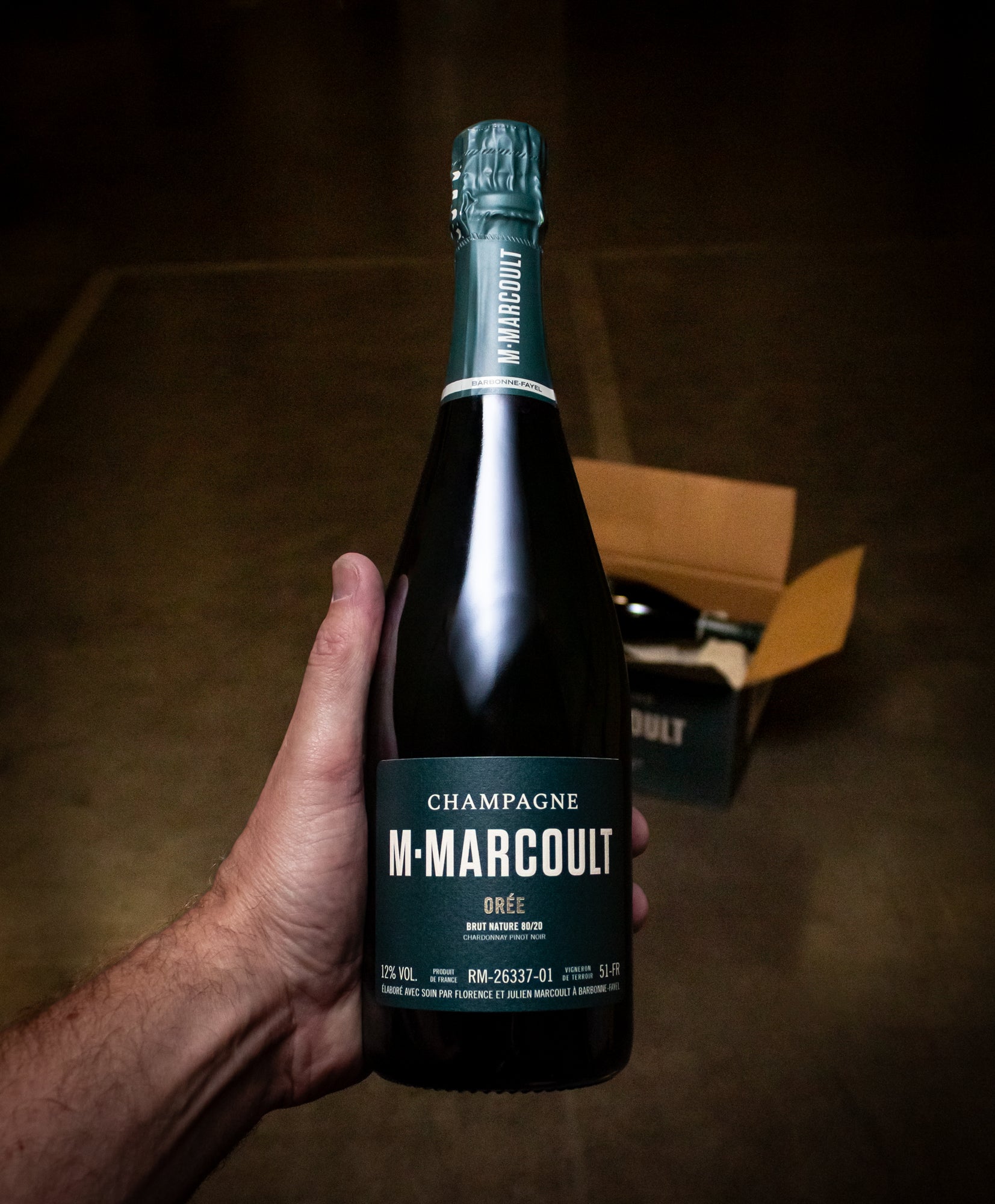Champagne M. Marcoult Orée Brut Nature Barbonne-Fayel NV