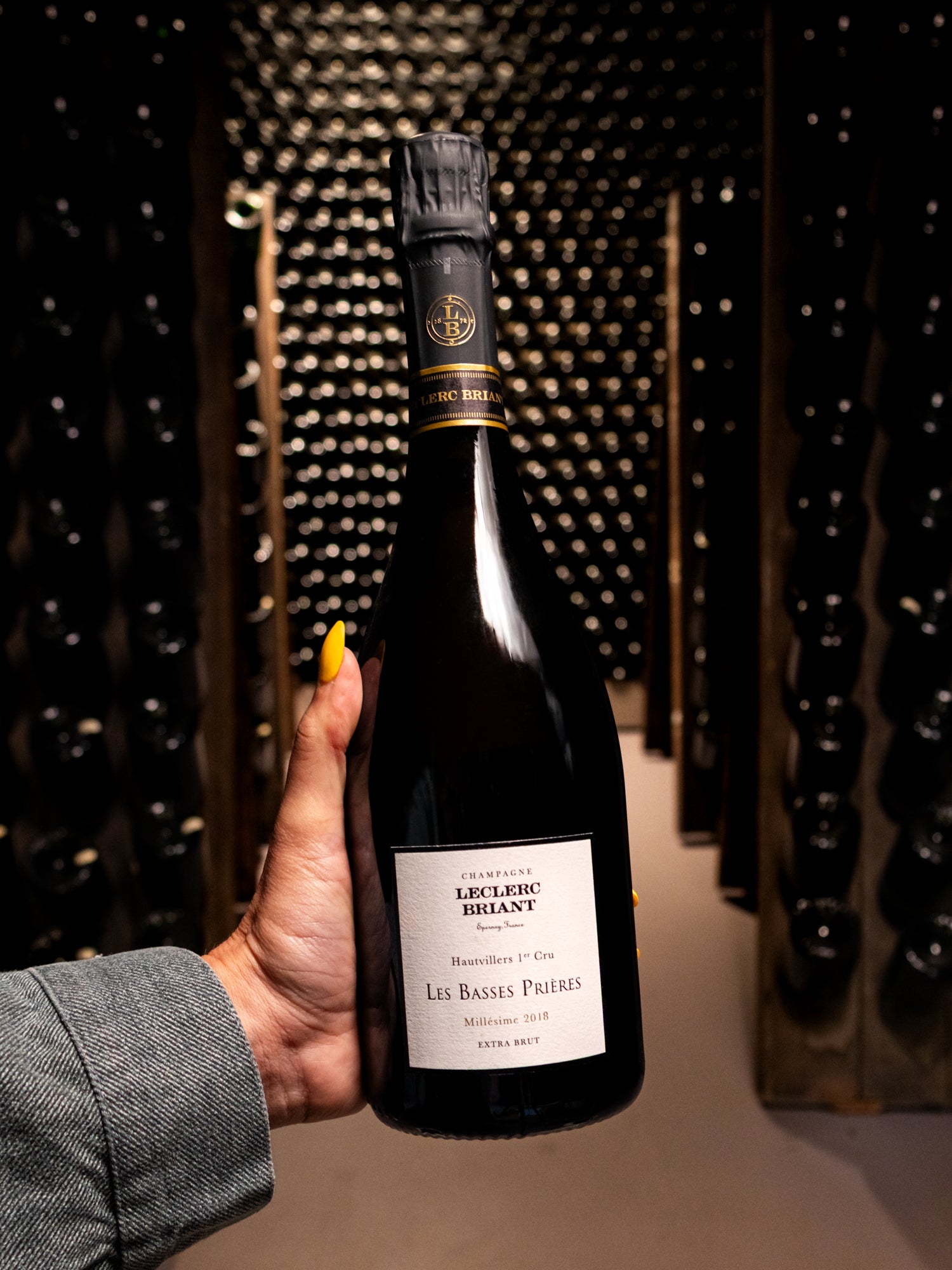 Champagne LeClerc Briant Les Basses Prières Extra Brut Hautvillers Premier Cru 2018