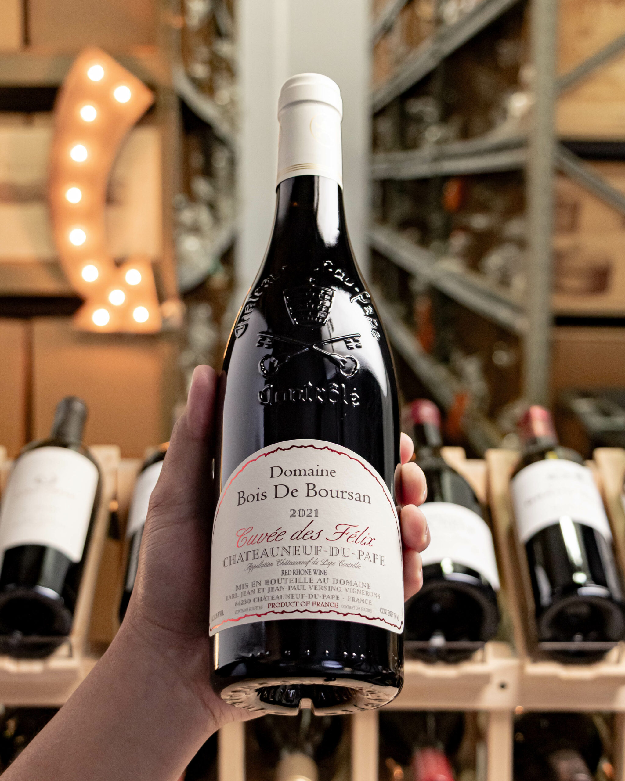 Domaine Bois de Boursan Cuvée des Félix Châteauneuf-du-Pape 2021
