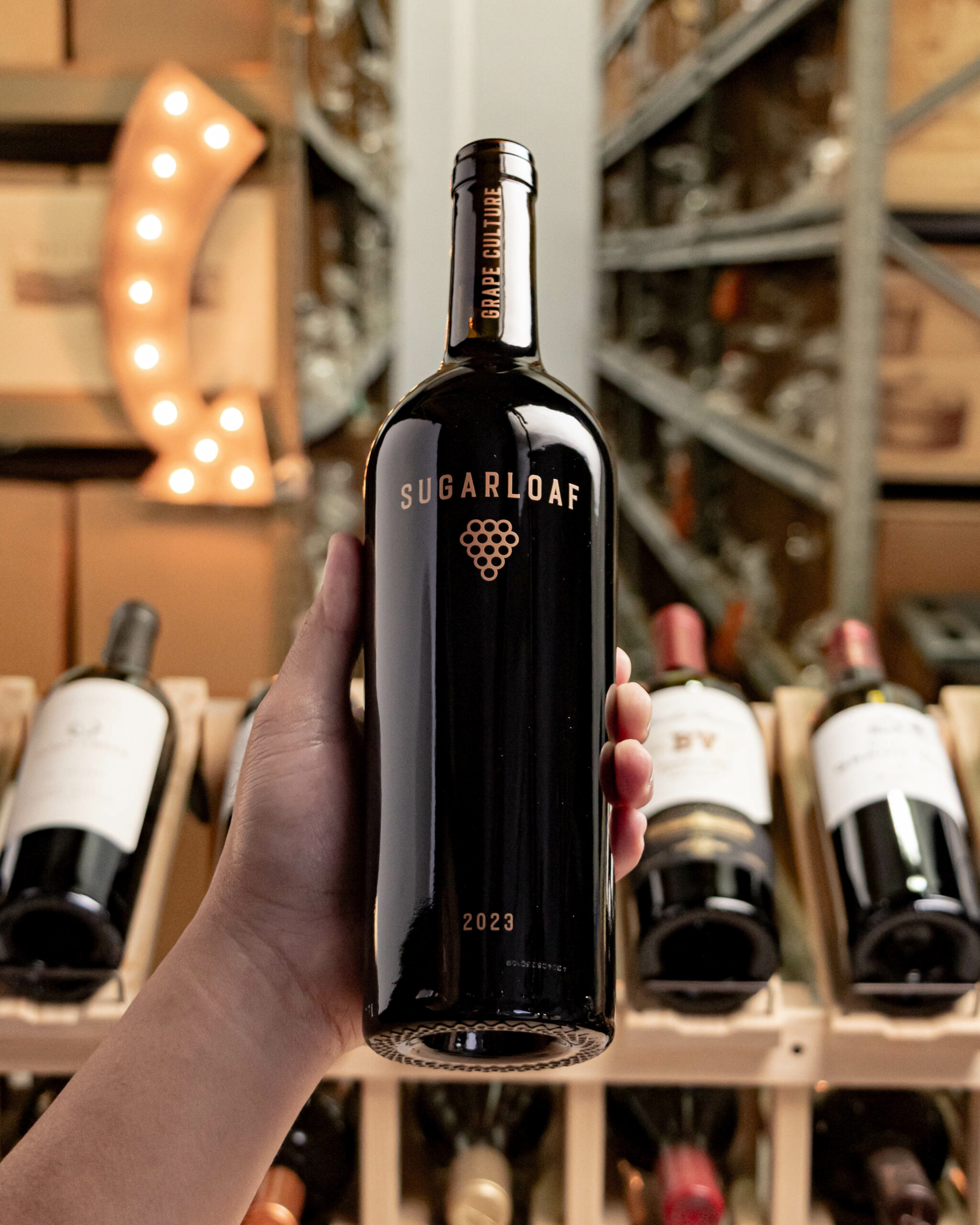 Grape Culture Cabernet Franc Sugarloaf Vineyard Napa Valley 2023
