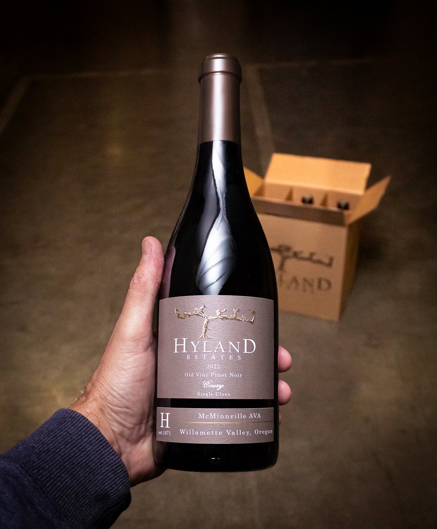 Hyland Estates Pinot Noir Coury Clone McMinnville 2022