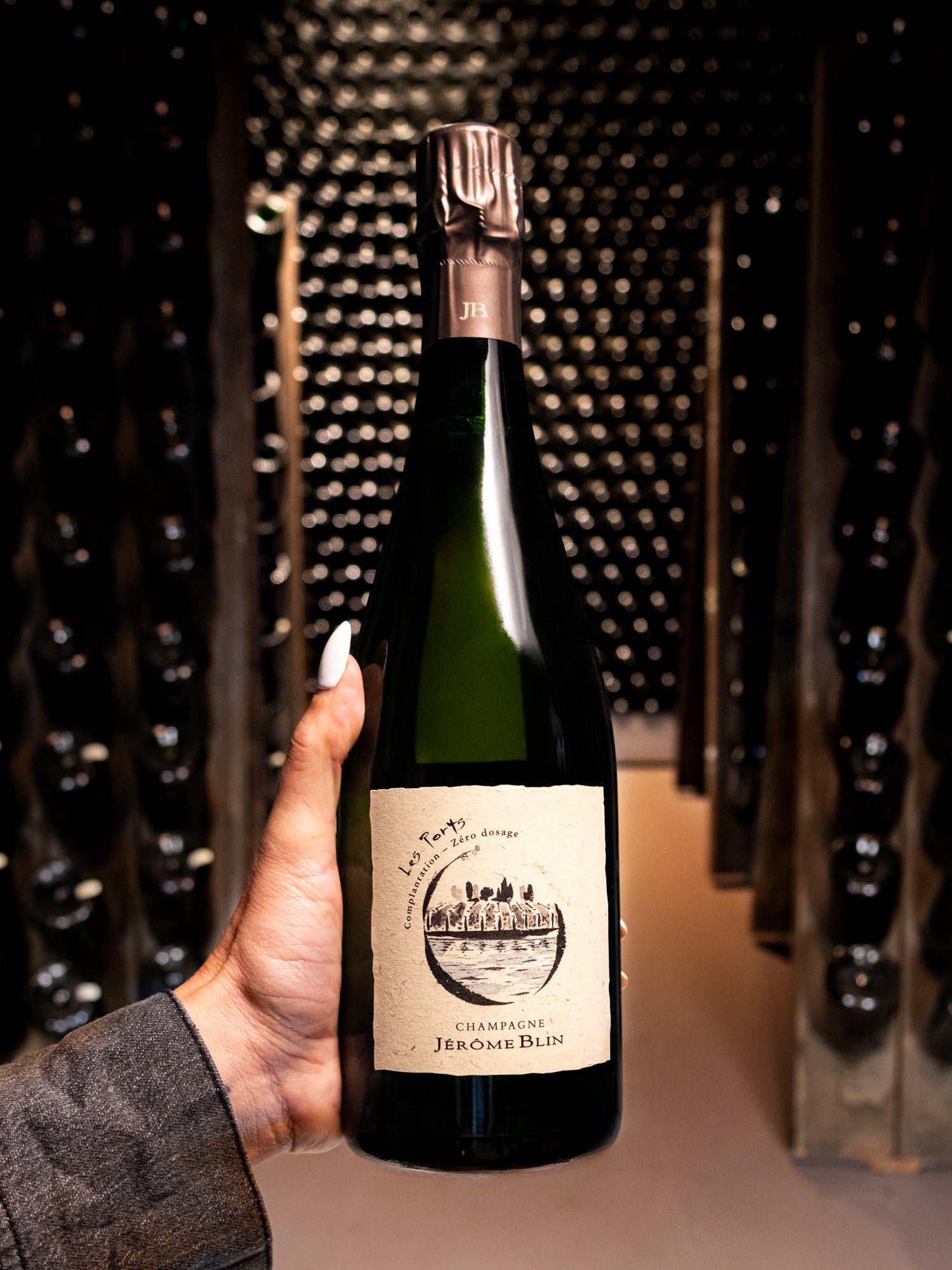 Champagne Jérôme Blin Les Ports Complantation Brut Nature NV