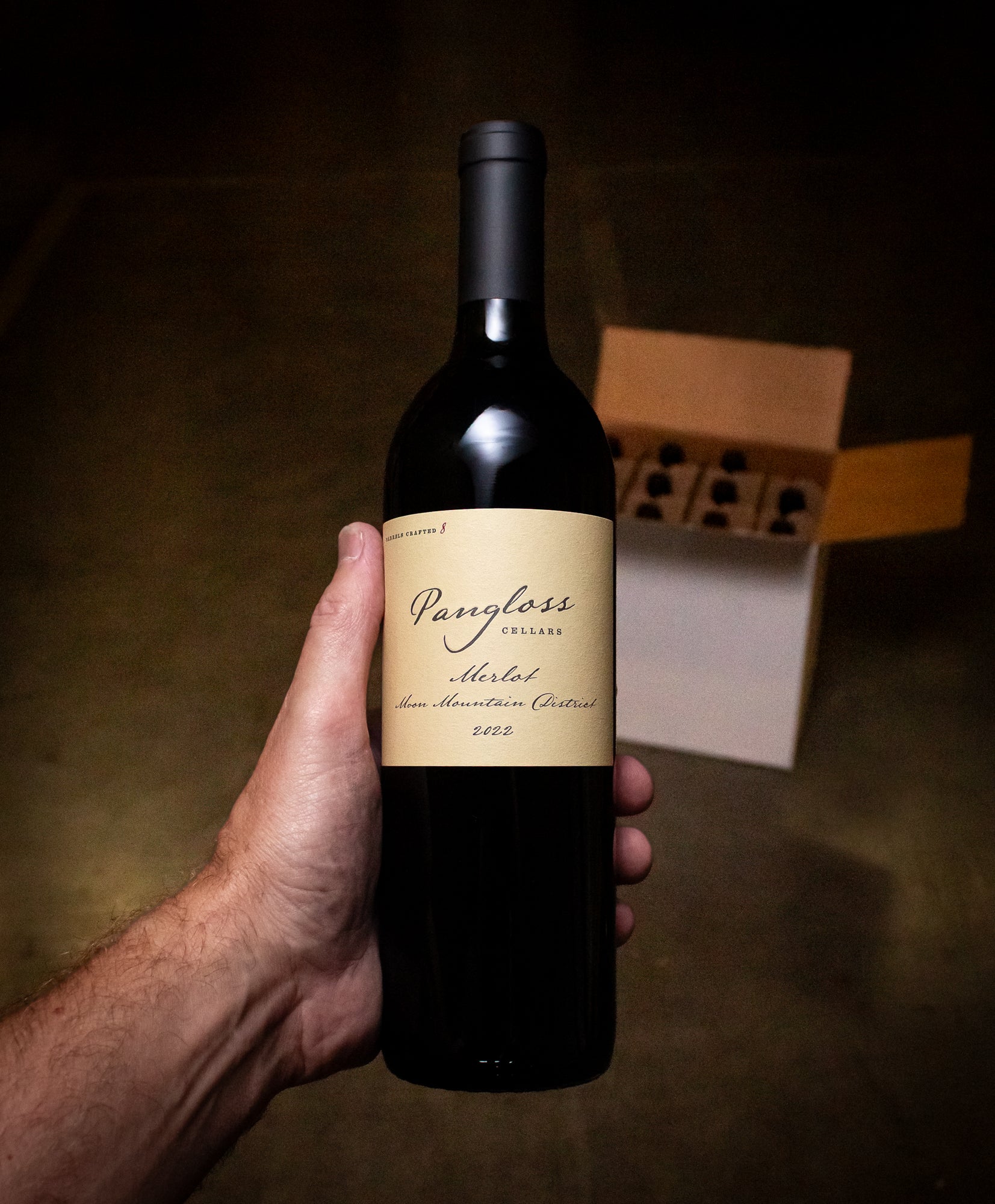 Pangloss Cellars Merlot Moon Mountain District 2022