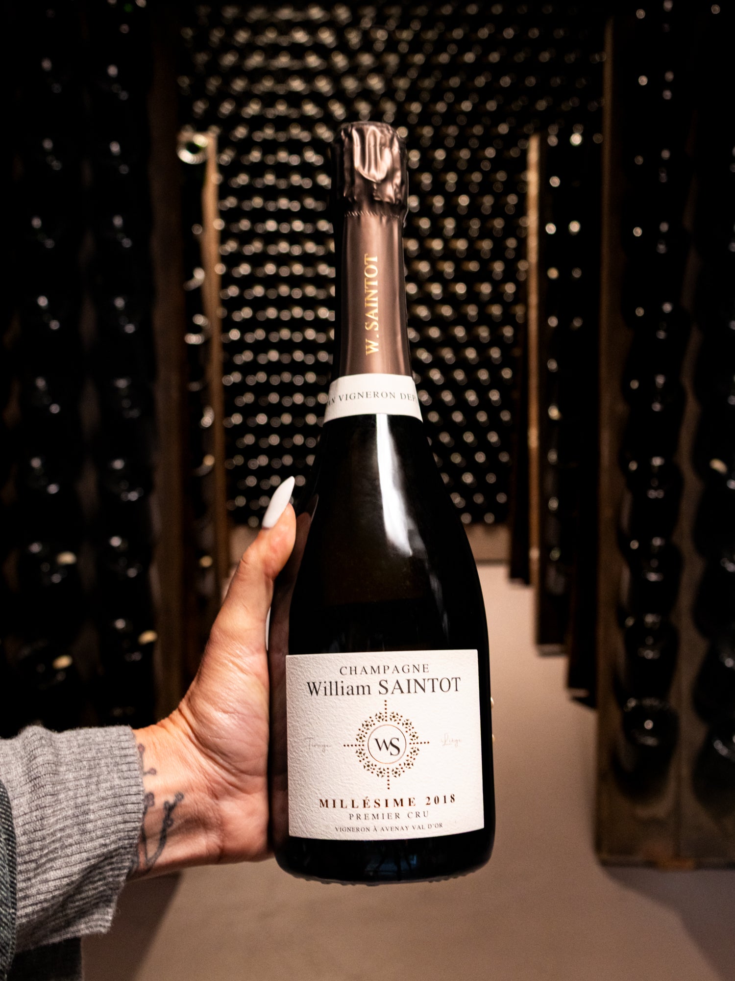 Champagne William Saintot Millésime Premier Cru 2018