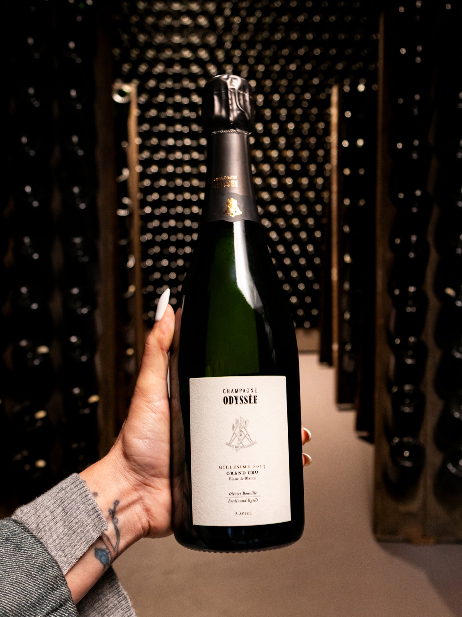 Champagne Odyssée 319 Blanc de Blancs Millésime Extra Brut Grand Cru 2017