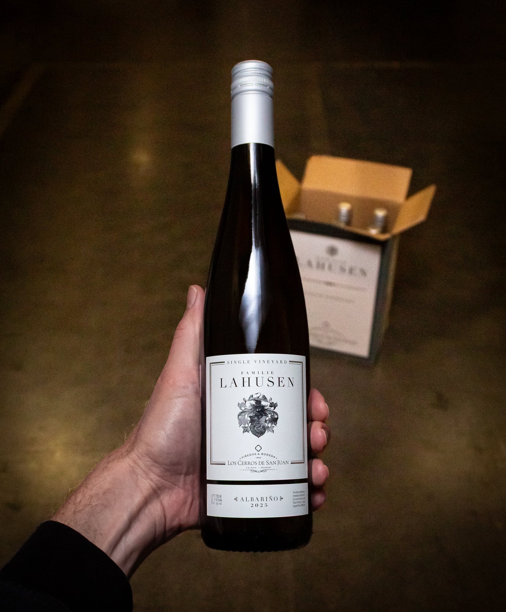 Los Cerros de San Juan Albariño Familie Lahusen Colonia 2025