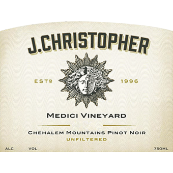 2019 J. Christopher Medici Vineyard Pinot Noir